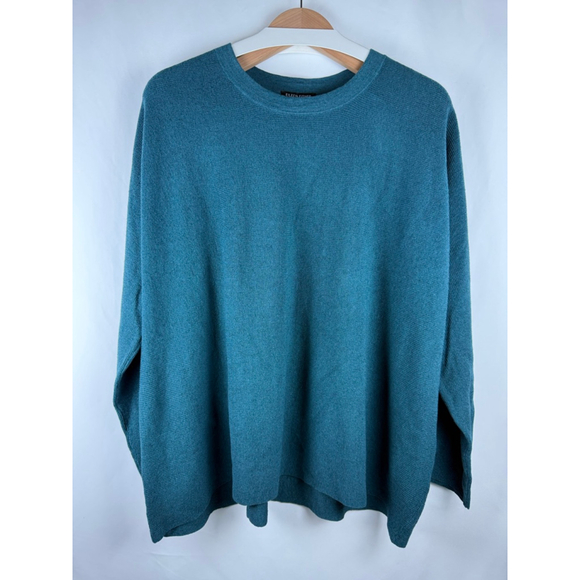Women's Eileen Fisher Green Sweater Size XL - Picture 1 of 8